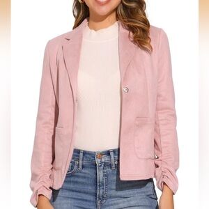 Pink Women's Blazer by Allegra K
